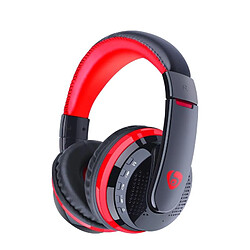 MX666 Over Ear Bass STEREO BLUETOOTH casque sans fil casque sans fil rouge MX666 Over Ear Bass STEREO BLUETOOTH casque sans fil casque