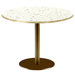 Restootab Table Ø120cm Rome bistrot terrazzo