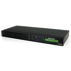 StarTech.com Répartiteur/commutateur de matrice vidéo HDMI 4x4 avec audio et RS232 Video Switches