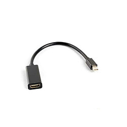 Adaptateur Mini DisplayPort vers HDMI Lanberg AD-0005-BK 