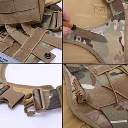 Avis Universal Ceinture tactique militaire pour chien K9 gilet pour chien de travail en nylon saut à l'élastique entraînement pour chiens de taille moyenne berger allemand |