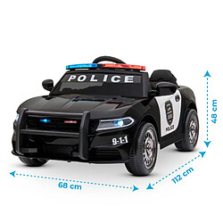 Avis Play4Fun Voiture de police électrique 2x 30W - marche AV/AR, Gyrophares et Mégaphone