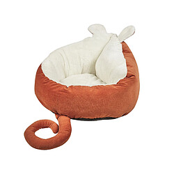 Beliani Lit pour animal 50 x 45 cm orange HASSA 