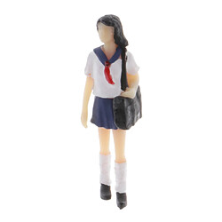 1/64 Chiffres Diorama Uniforme Fille Mode Japonais garçon Fille B