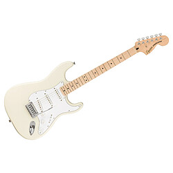 Affinity Stratocaster Maple Olympic White Squier by FENDER