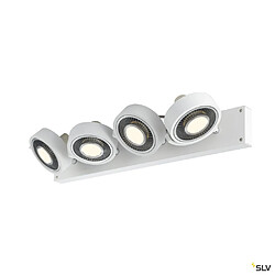 Acheter Applique et plafonnier intérieur SLV KALU, quad, blanc mat, GU10/QPAR111, 4x 75W max