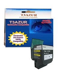 T3Azur Toner Lexmark X544dw / X544n Noir - Compatible - 2 500 pages 