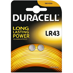 DURACELL - Blister 2 piles Electronics LR43