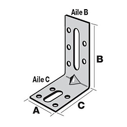 Simpson EQUERRE FIXATION EFIXR 753 70 X 54 X 30 X 2 