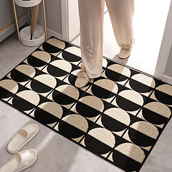 Avis LUUCOZK Tapis de porte d'entrée antidérapants pour entrée intérieure - Motif 2-80x100cm