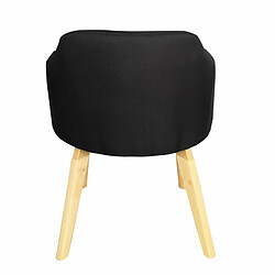 Acheter Paris Prix Lot de 20 Fauteuils Design Delante 67cm Noir