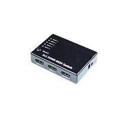 Kimex Switcher HDMI, 5 entrées- 1 sortie, Ultra HD 4Kx2K