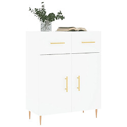 Avis Maison Chic Buffet,Meuble de Rangement,commode pour salon,Cuisine blanc 69,5x34x90 cm bois d'ingénierie -MN55600