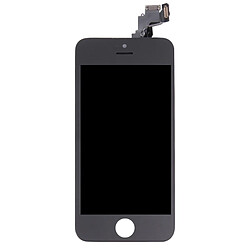 Wewoo Pour iPhone 5C caméra frontale noir + LCD + cadre + pavé tactile Assembleur de numériseur pièce détachée 4 en 1