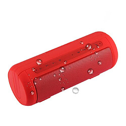 Yonis Enceinte Waterproof Bluetooth Stéréo Avec Micro Intégré Enceinte Waterproof Bluetooth Stéréo Avec Micro Intégré Et Poignée Rouge YONIS