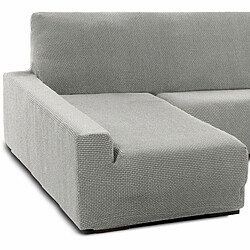 Housse pour chaise longue avec bras gauche long Sofaskins NIAGARA 210 - 340 cm - Gris clair