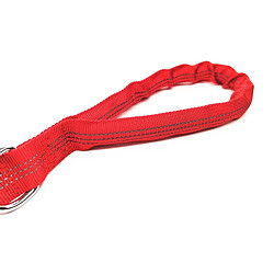 Universal Large laisse pour chien résistant à l'explosion Corde amortisseuse élastique Guide pour animaux de compagnie Large laisse pour chien Entraînement Traction réflexe en deux parties