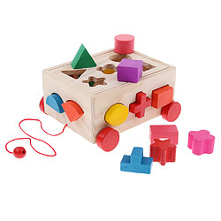 Tri jouet empilable puzzle Voiture laçage perle