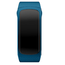 Avis Wewoo Bracelet pour montre connectée en silicone Samsung Gear Fit2 SM-R360taille de la dragonne 150-213mm bleu