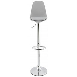 Avis Mes Lot de 2 tabourets de bar design 39x42x104cm GRIS - SUK