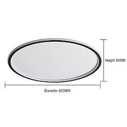 Universal Lampe de plafond LED ultra mince de 60 cm, 71W télécommande inefficace faible lumière de salle de bain plafond étanche rinçage lampe de plafond