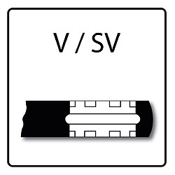 Rothenberger Mâchoire de presse Vario-Press SV 32-34 kN largeur nominale 18 mm acier spécial