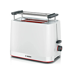 Grill-pain 2 fentes 950w blanc - TAT3M121 - BOSCH