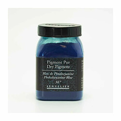 Raphael Pigment pour création de peinture - pot 100 g - Bleu de phtalocyannine