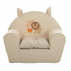 BigBuy Kids Fauteuil pour enfant Jungle 44 x 34 x 53 cm Beige