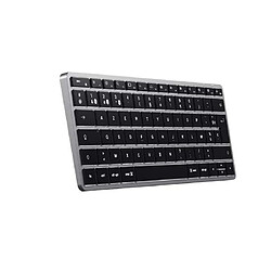 Satechi Clavier SLIM X1 Bluetooth USB-C QWERTY Rétroéclairé et Compact Gris 