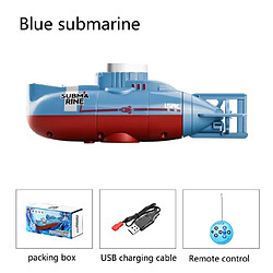 Universal Sous-marin télécommandé enfant plongée aquarium jouet mini modèle militaire télécommandé simulé sous-marin nucléaire | sous-marin(Bleu) pas cher