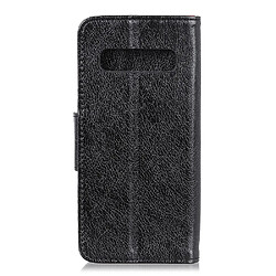 Avis Etui en PU se scinder noir pour votre Samsung Galaxy S10