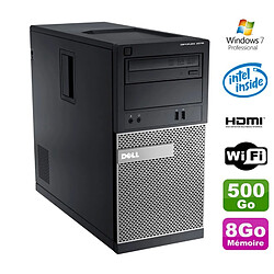 PC Tour DELL Optiplex 3010 MT Intel G2020 Graveur 8Go 500Go HDMI Wifi W7 · Occasion 