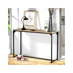 Avis LOFT CONSOLE AVEC STRUCTURE EN METAL NOIR 120X39XH79CM+Urban Living