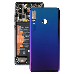 Wewoo Coque Arrière de Batterie pour Huawei P30 Lite 24MP Bleu