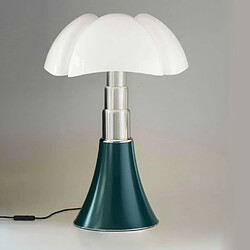 PIPISTRELLO MEDIUM-Lampe Dimmer LED pied télescopique H50-62cm Vert Agave Martinelli Luce - designé par Gae Aulenti