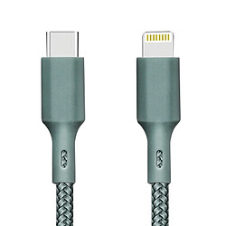 Câble USB-C / iPhone 2m Just Green Bleu