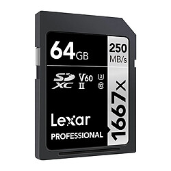 Secure digital sd LEXAR LSD 064 GCB 1667