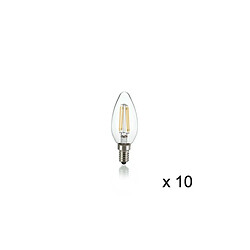 Ideal Lux Ampoule (x10) 4W E14 Transparent D3,5 188928