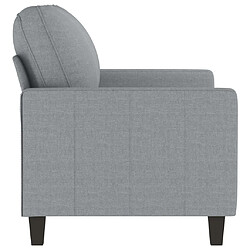 Acheter Maison Chic Canapé à 2 places,Sofa de Salon,Canapé droit Gris clair 120 cm Tissu -GKD689670