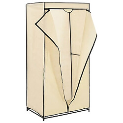 Avis vidaXL 2 pcs Garde-robes Crème 75x50x160 cm