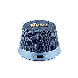 Guess Maroquinerie Guess Enceinte Bluetooth 5.3 3W Compatible MagSafe avec Micro et Réducteur de Bruit Bleu 