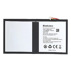 Avizar Clappio Batterie interne pour Blackview Tab 15 8280mAh Li3098176JJY Blanc