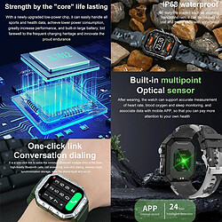 Avis Yonis Montre Connectée IP68 Étanche Cardio Bluetooth