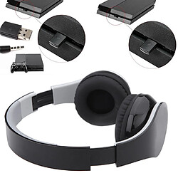 Avis Kinganda sans fil Bluetooth Casques d'écoute avec récepteur USB pour PC PS4 jeu Noir