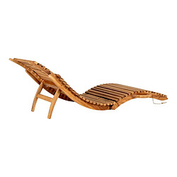 EPIKASA Chaise Longue Arrieta pas cher