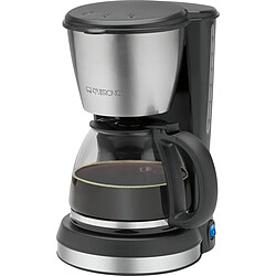 Cafétière filtre machine à café 12-14 tasses noir inox, 900, Noir/Argent, Clatronic, KA 3562