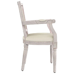 Acheter Maison Chic Chaises à manger,Chaise pour cuisine beige lin -MN42496