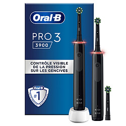 Oral-B ORAL B PRO 3900 DUO - Noire Et Noir + 1 brossette