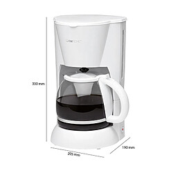 Acheter Cafetière 12-14 tasses 1,5L Clatronic KA 3473 Blanc